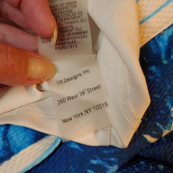 TR Designs Floral Vintage Dress No Size Tag - Picture 14 of 14